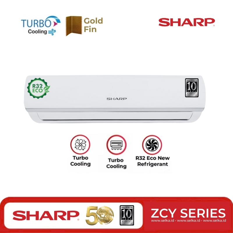Review AC Split Sharp 1 PK AH-A9ZCY: Spesifikasi dan Keunggulan
