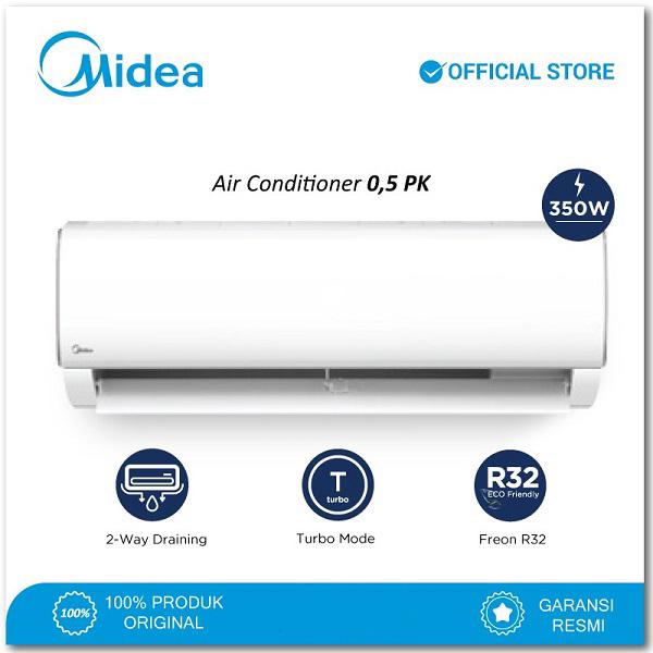 Spesifikasi dan Keunggulan AC Split Midea 0.5 PK MSAF-05CRN2