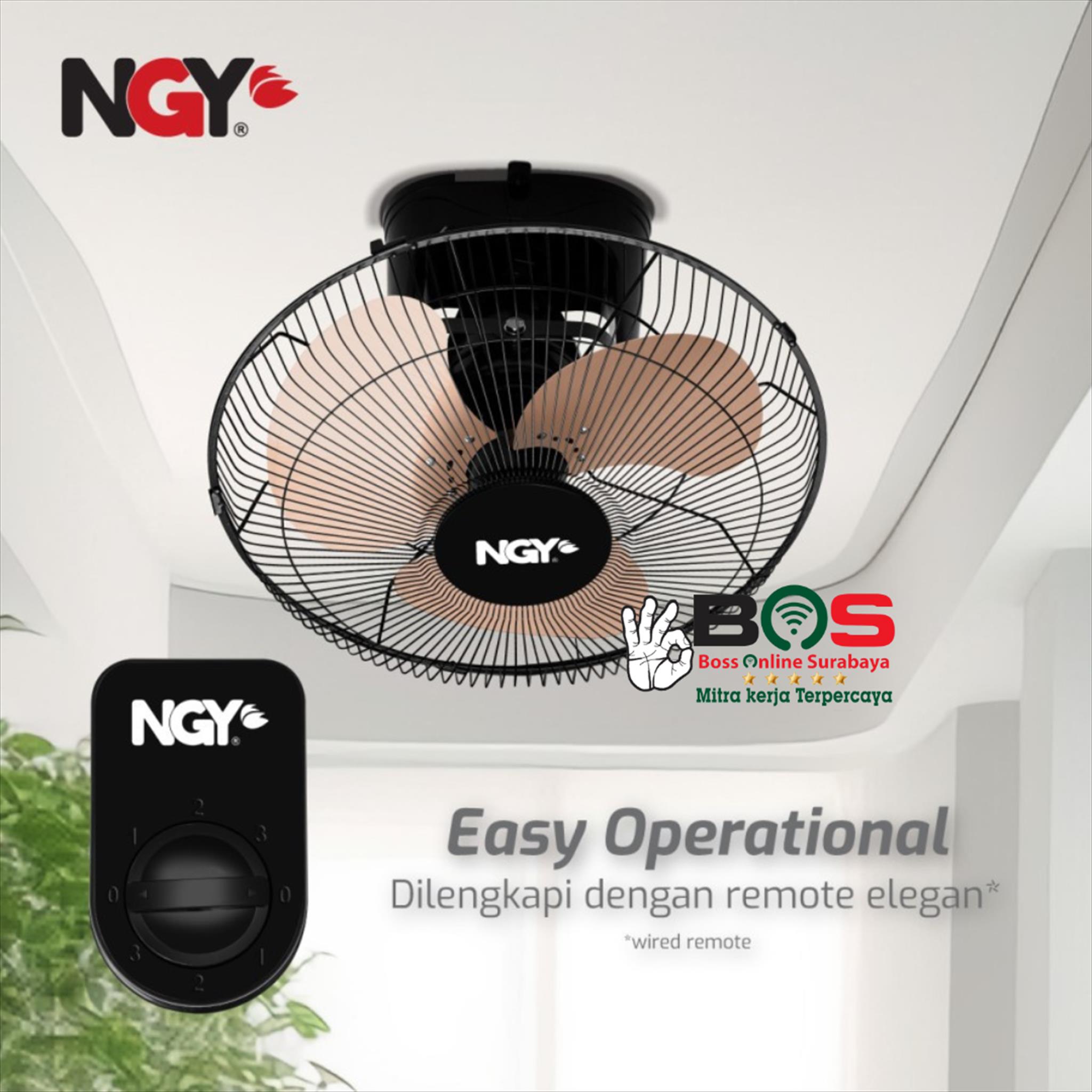 Kipas Gantung Nagoya Mini Fan NG-780: Desain Ringan dan Efisien